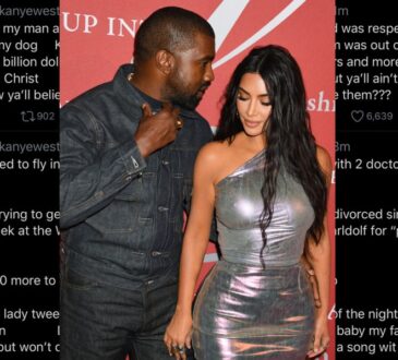 Kanye West divorce twitter rant kim kardashian
