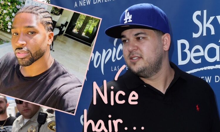 Rob Kardashian trolls Tristan Thompson over new hairstyle in Instagram comment!